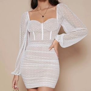 Sweet White Mini Dress